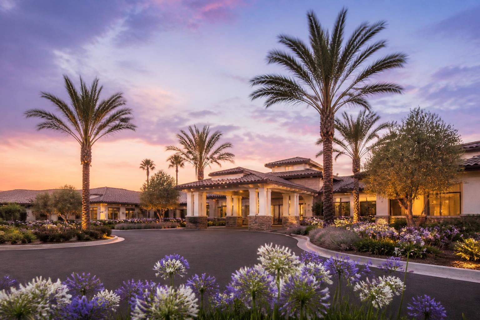 An independent living building near the water in Long Beach